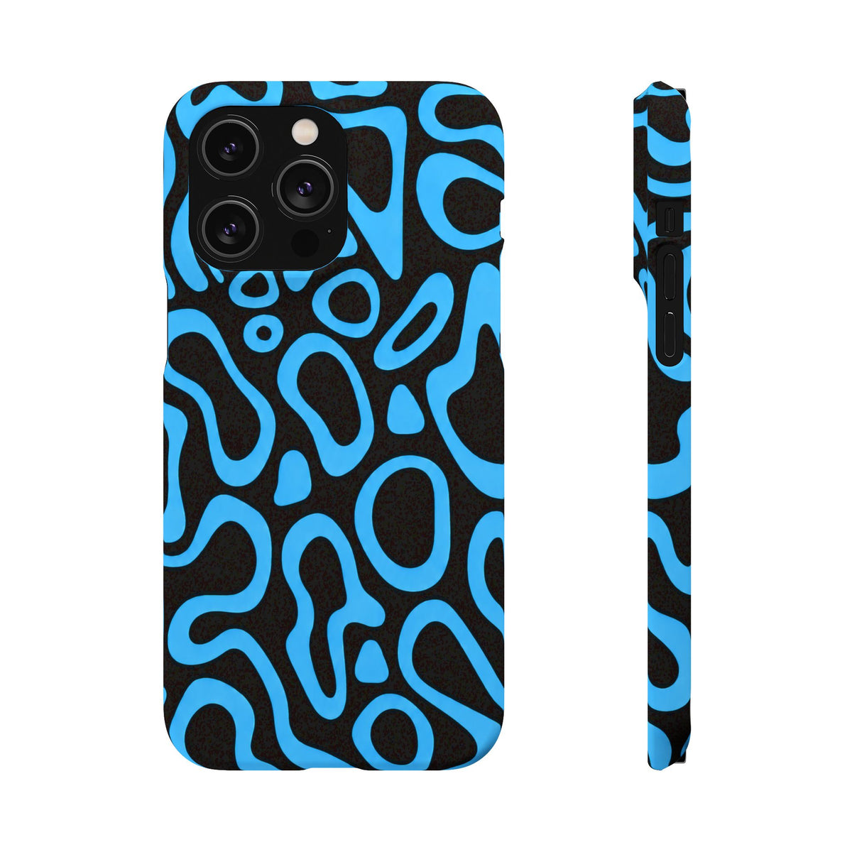 KÉK MINTÁS SAMSUNG IPHONE TOK