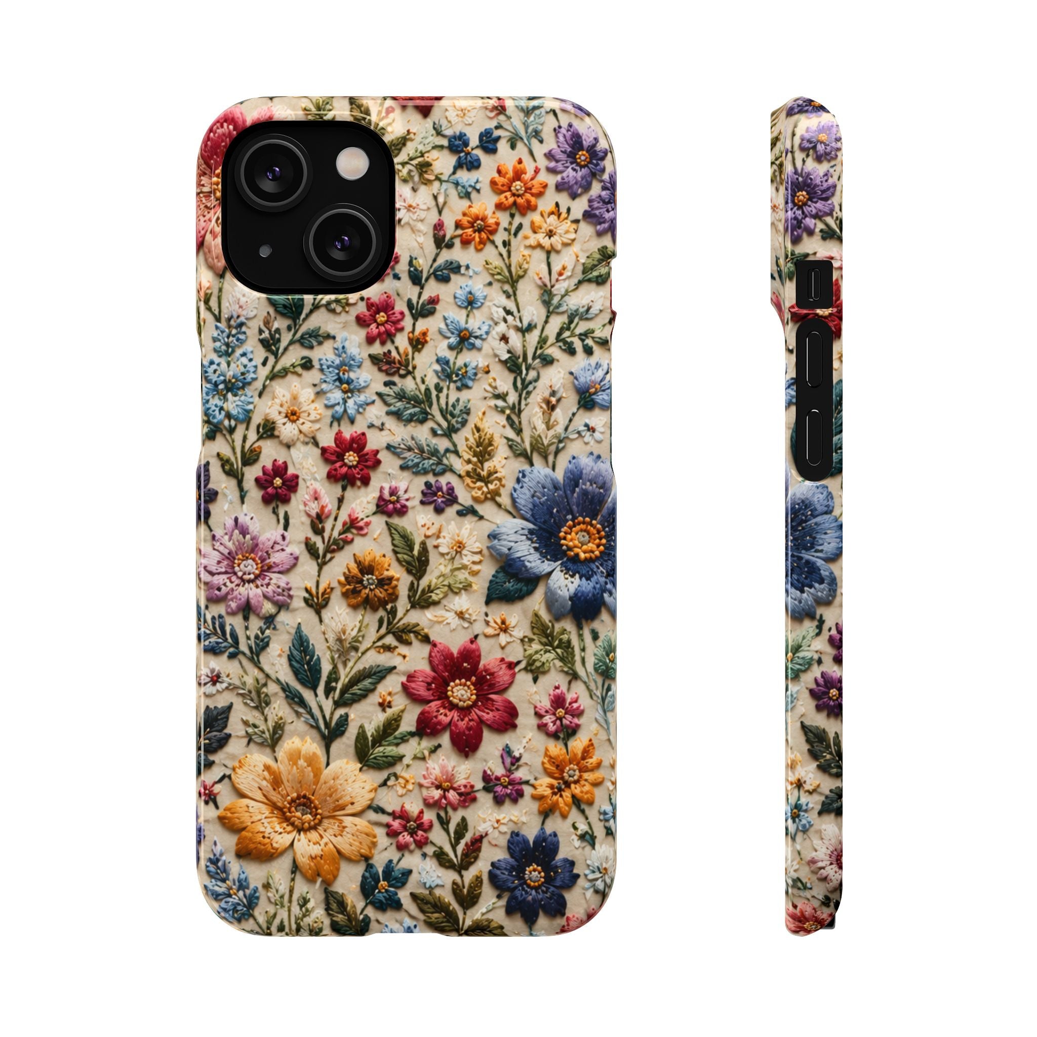 HIMZETT VIRÁGOS IPHONE TOK
