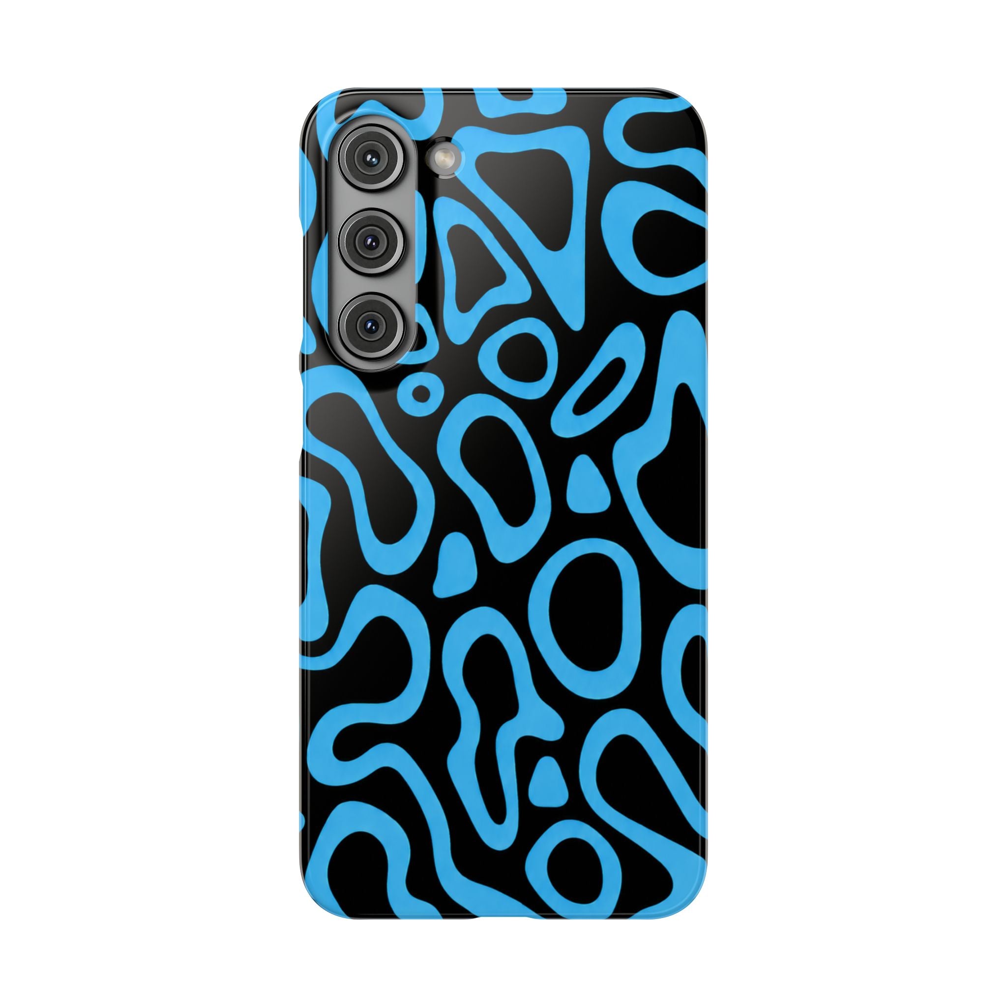 KÉK MINTÁS SAMSUNG IPHONE TOK