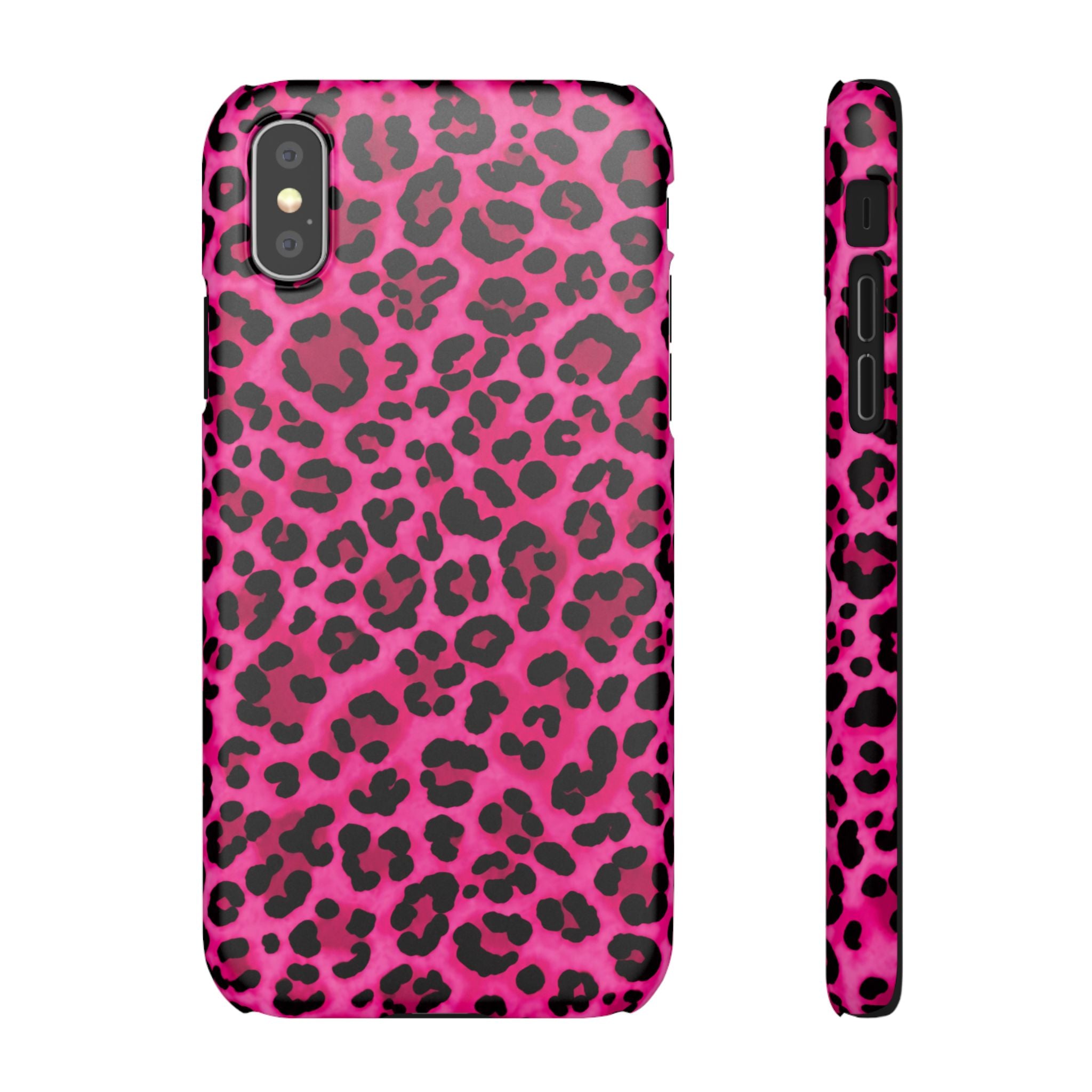 RÓZSASZIN LEOPÁRD SAMSUNG IPHONE TOK