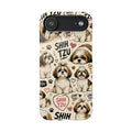 Shih Tzu Phone Case — Cute Dog Pattern Snap Case for Dog Lovers