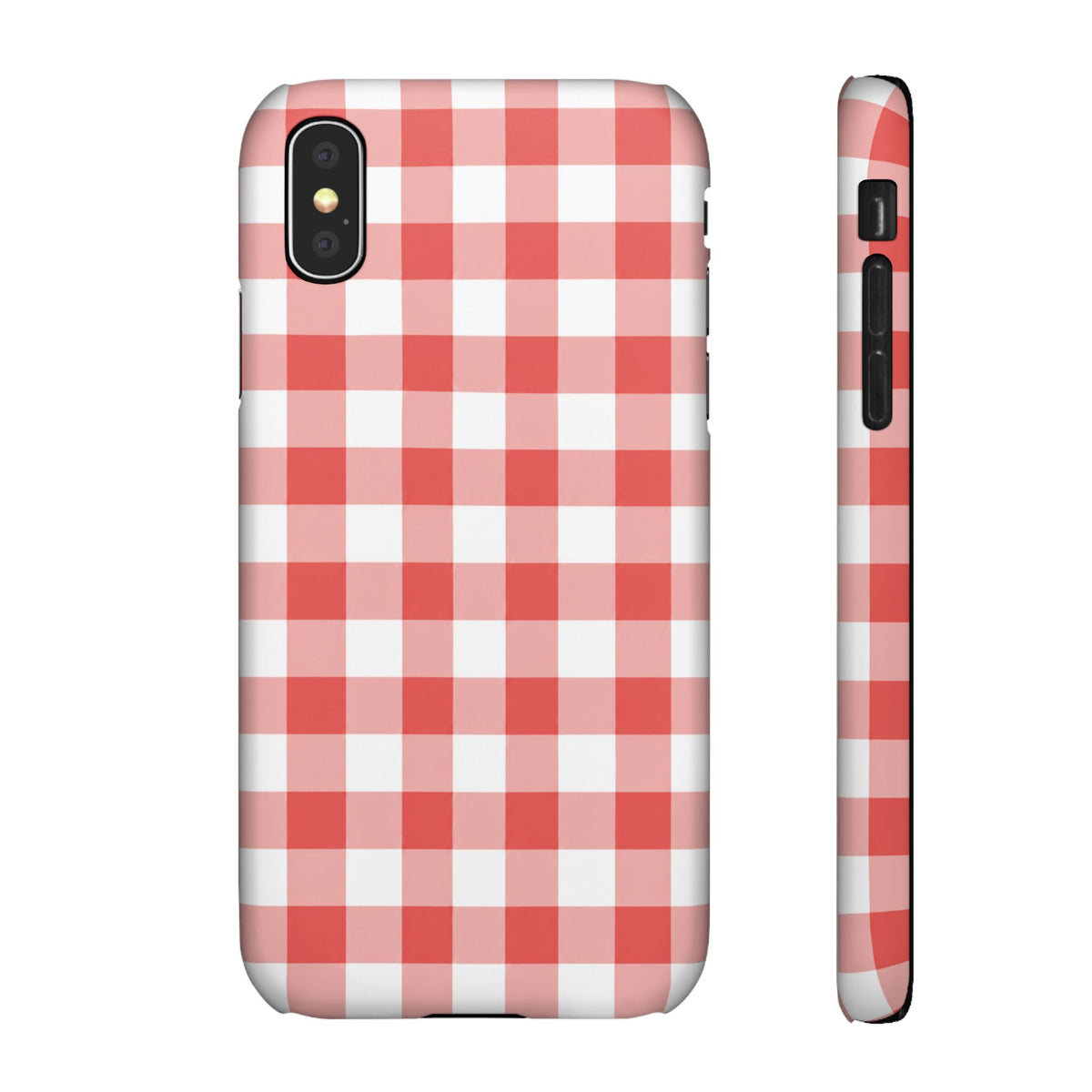 PIROS KOCKÁS SAMSUNG IPHONE TOK