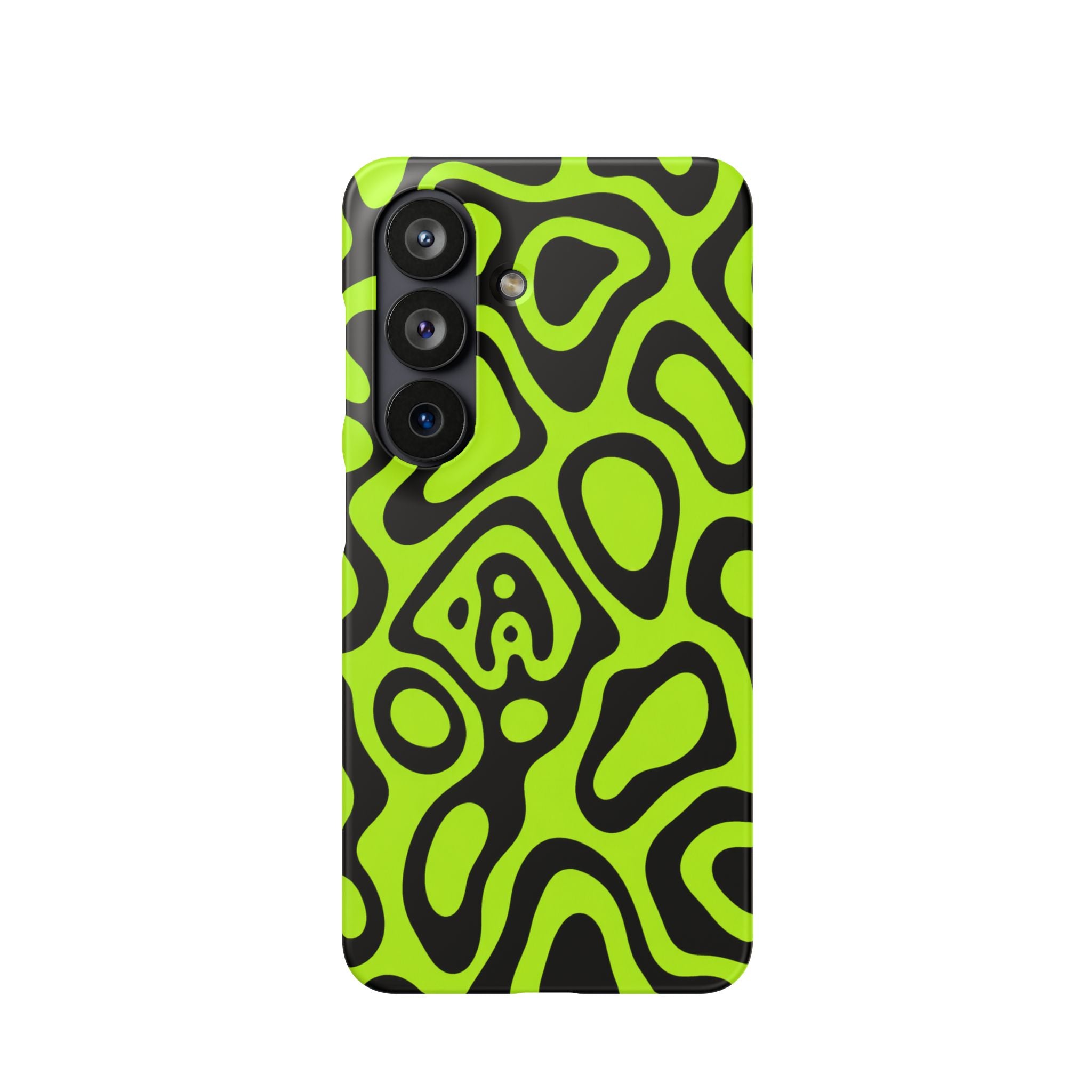ZÖLD MINTÁS SAMSUNG IPHONE TOK