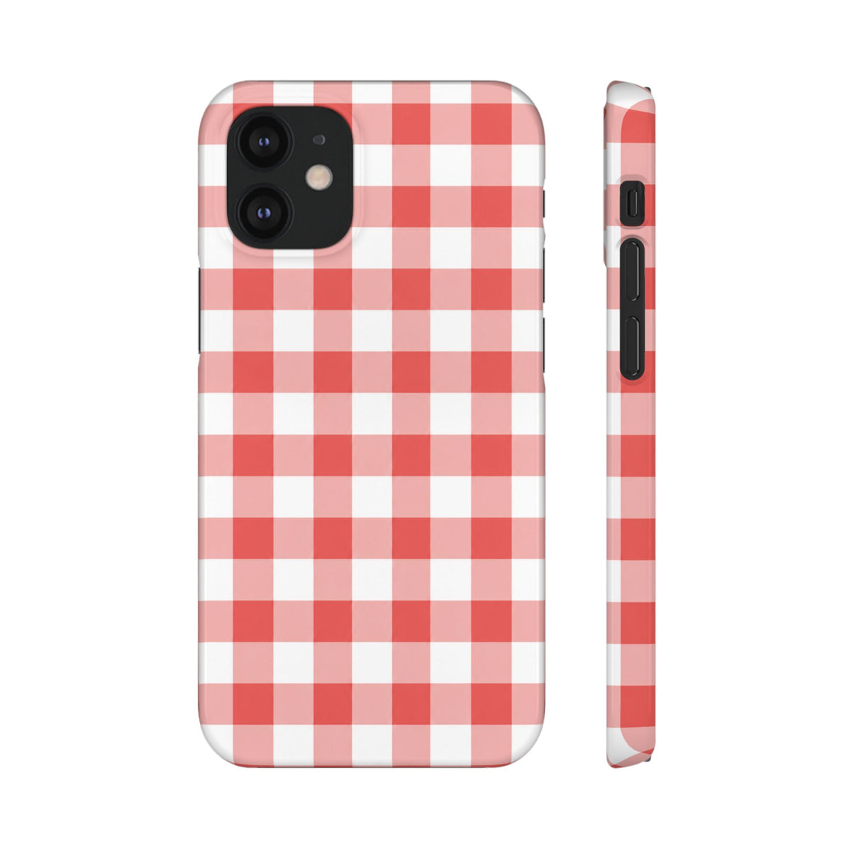 PIROS KOCKÁS SAMSUNG IPHONE TOK
