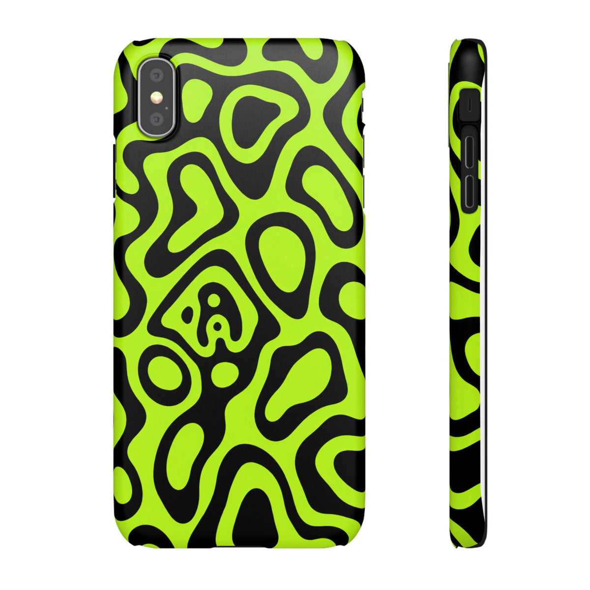 ZÖLD MINTÁS SAMSUNG IPHONE TOK