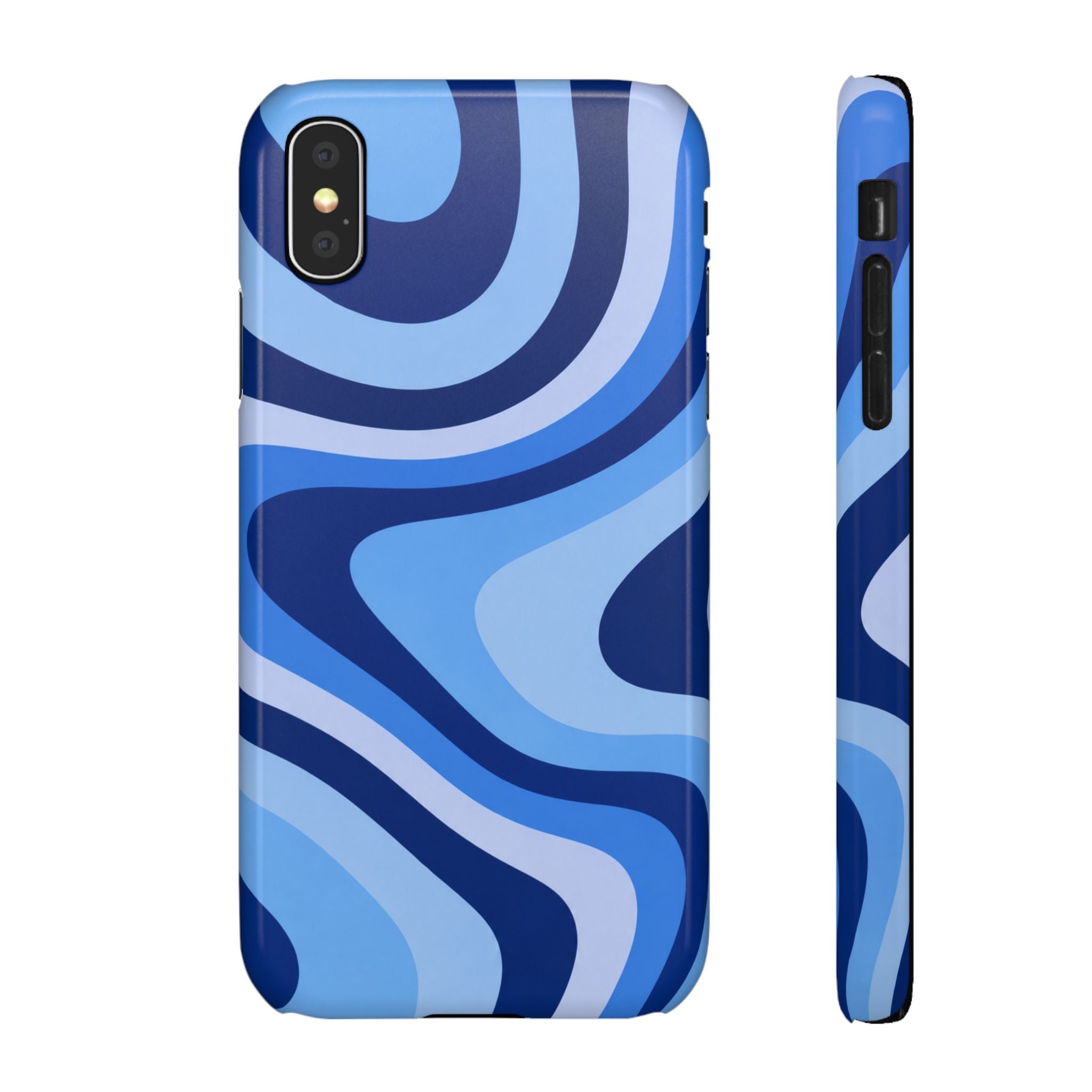 KÉK SAMSUNG IPHONE TOK