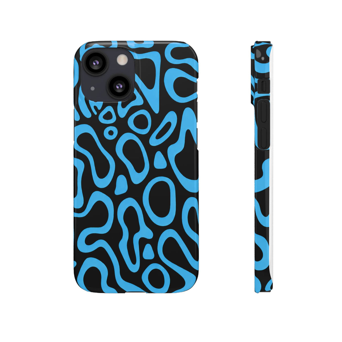KÉK MINTÁS SAMSUNG IPHONE TOK