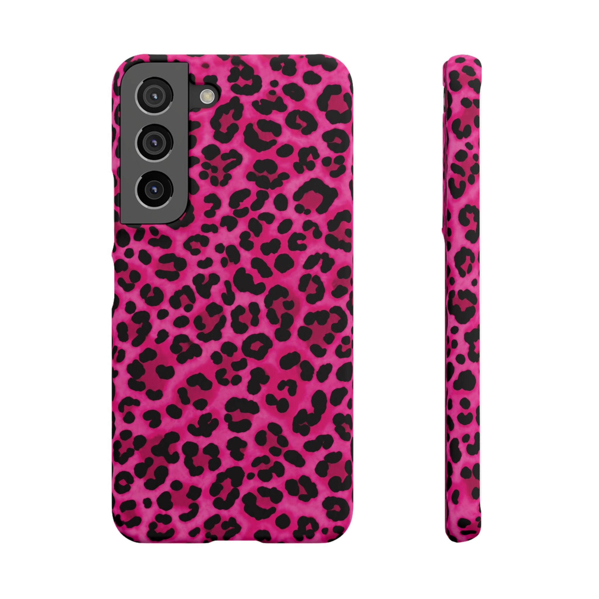 RÓZSASZIN LEOPÁRD SAMSUNG IPHONE TOK