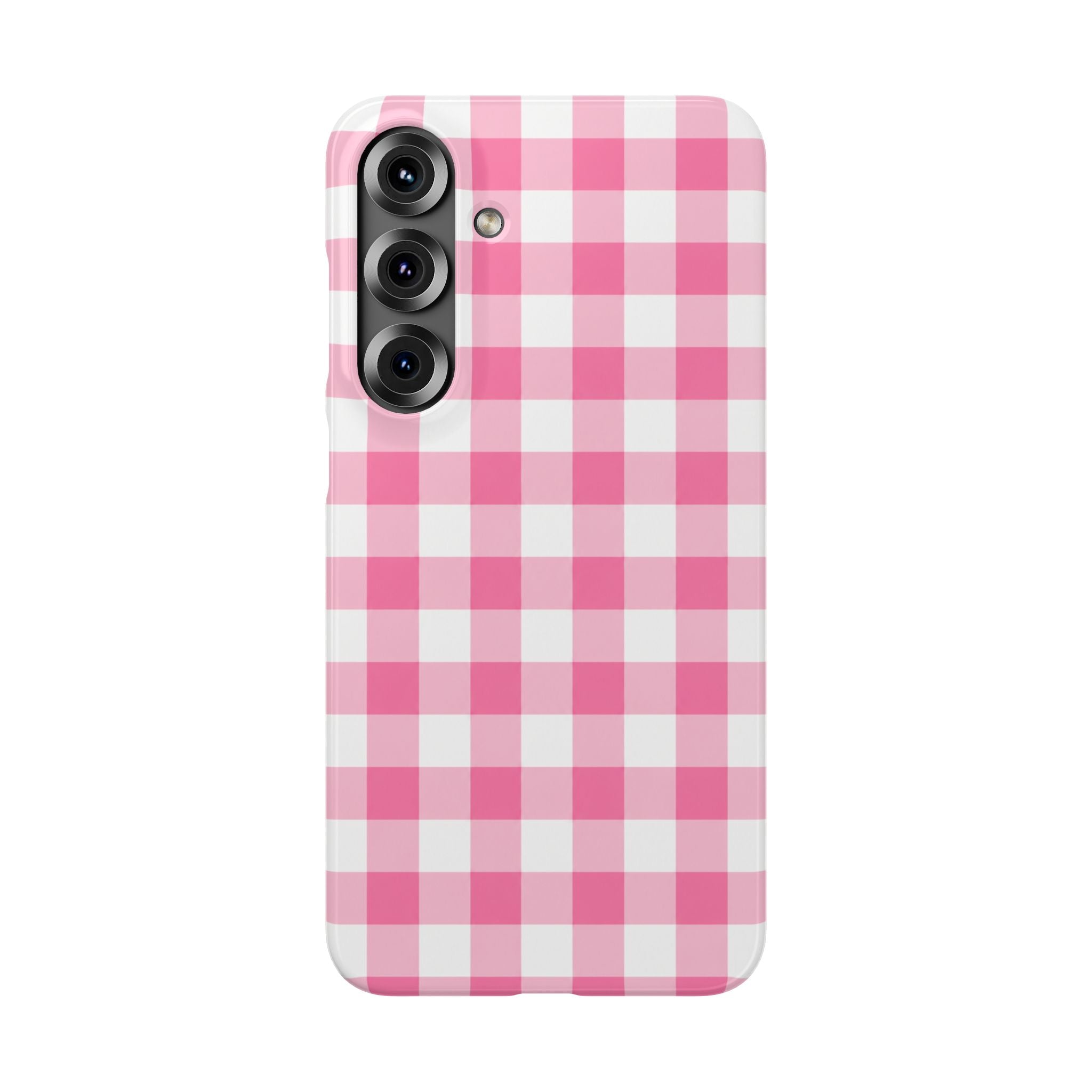 RÓZSASZIN KOCKÁS SAMSUNG IPHONE TOK
