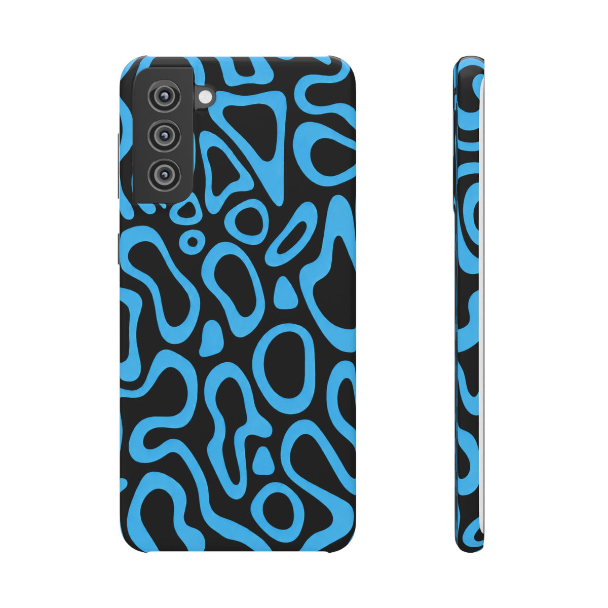 KÉK MINTÁS SAMSUNG IPHONE TOK