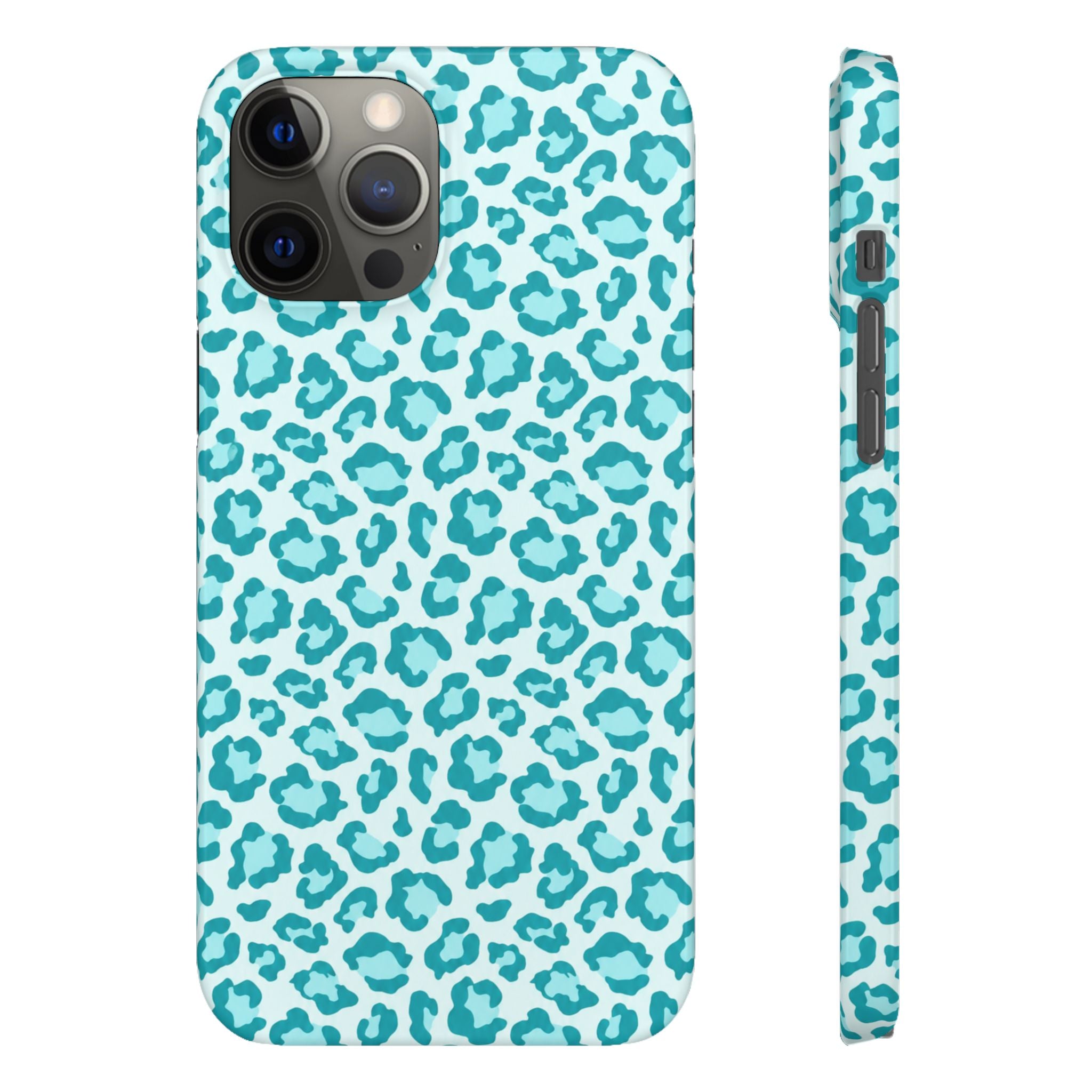 KÉK LEOPÁRDOS SAMSUNG IPHONE TOK