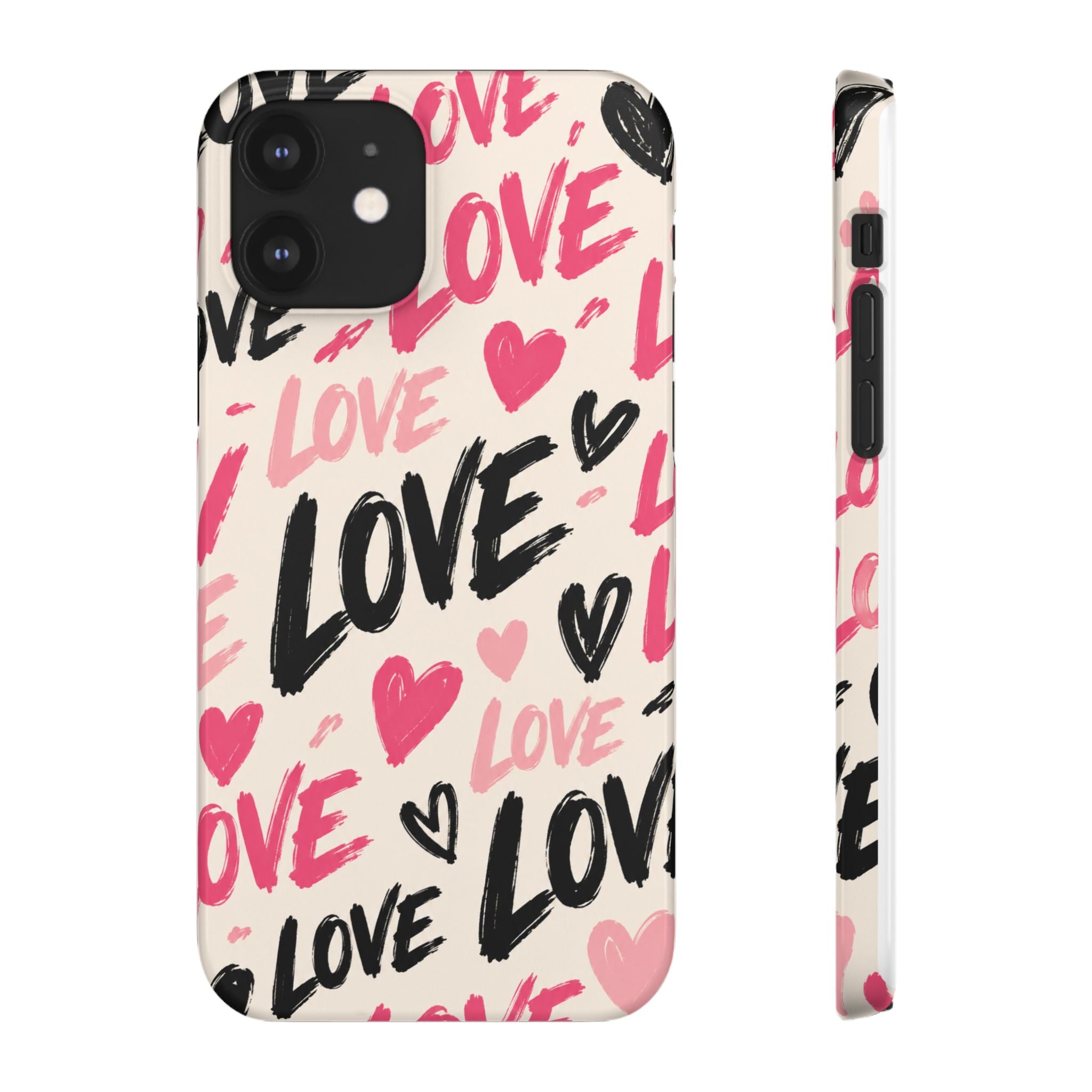 LOVE MINTÁS IPHONE TOK