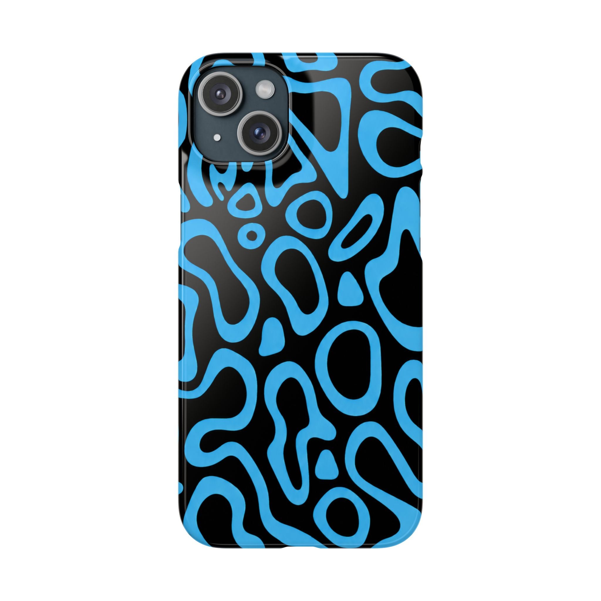 KÉK MINTÁS SAMSUNG IPHONE TOK