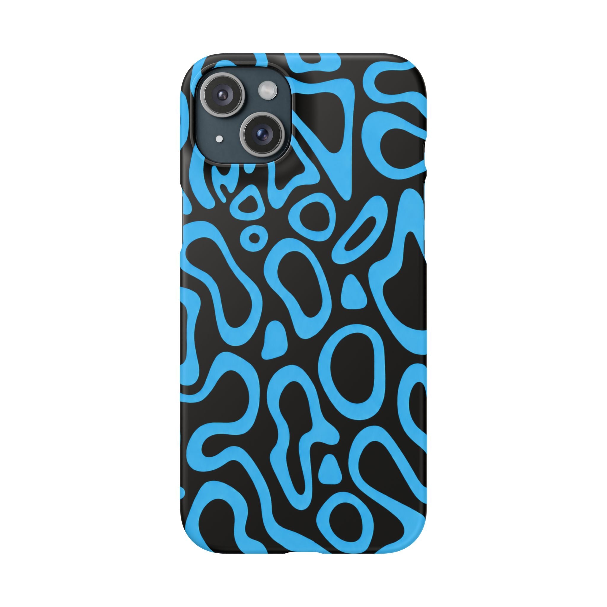 KÉK MINTÁS SAMSUNG IPHONE TOK