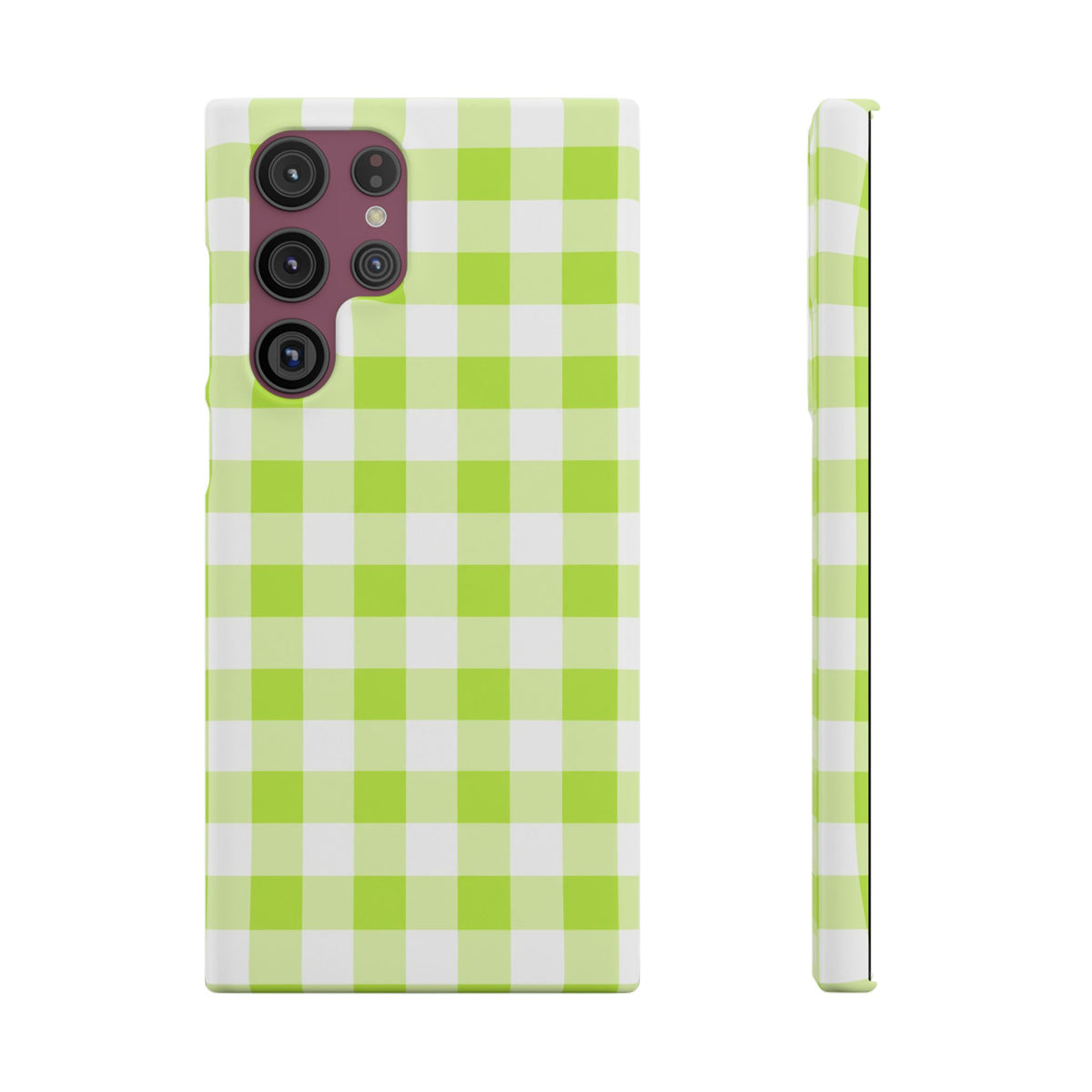 ZÖLD KOCKÁS SAMSUNG IPHONE TOK