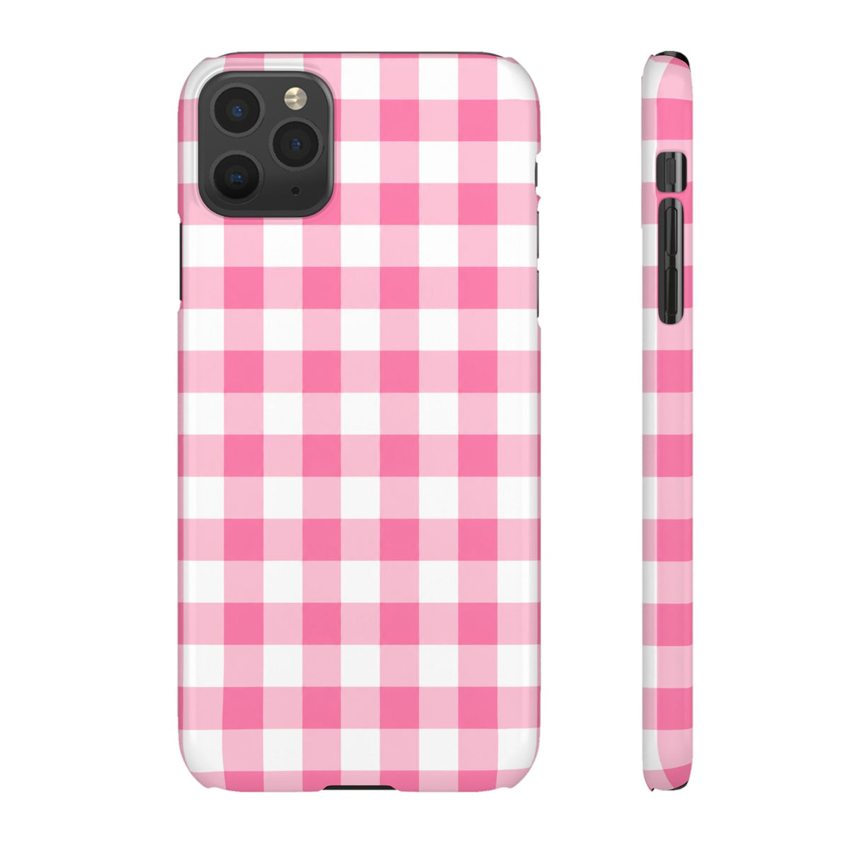 RÓZSASZIN KOCKÁS SAMSUNG IPHONE TOK