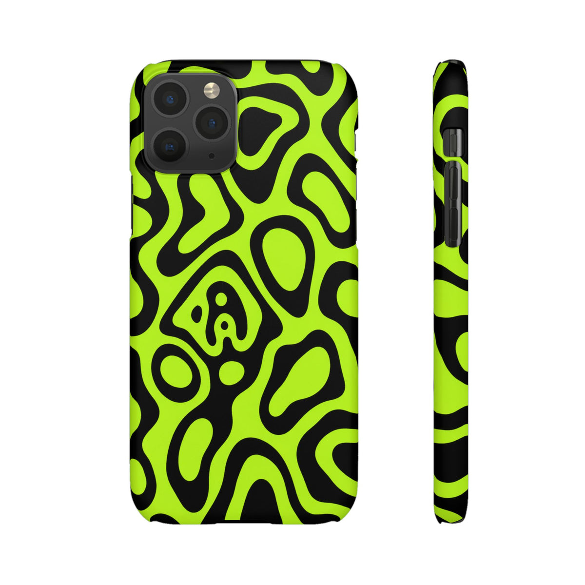 ZÖLD MINTÁS SAMSUNG IPHONE TOK