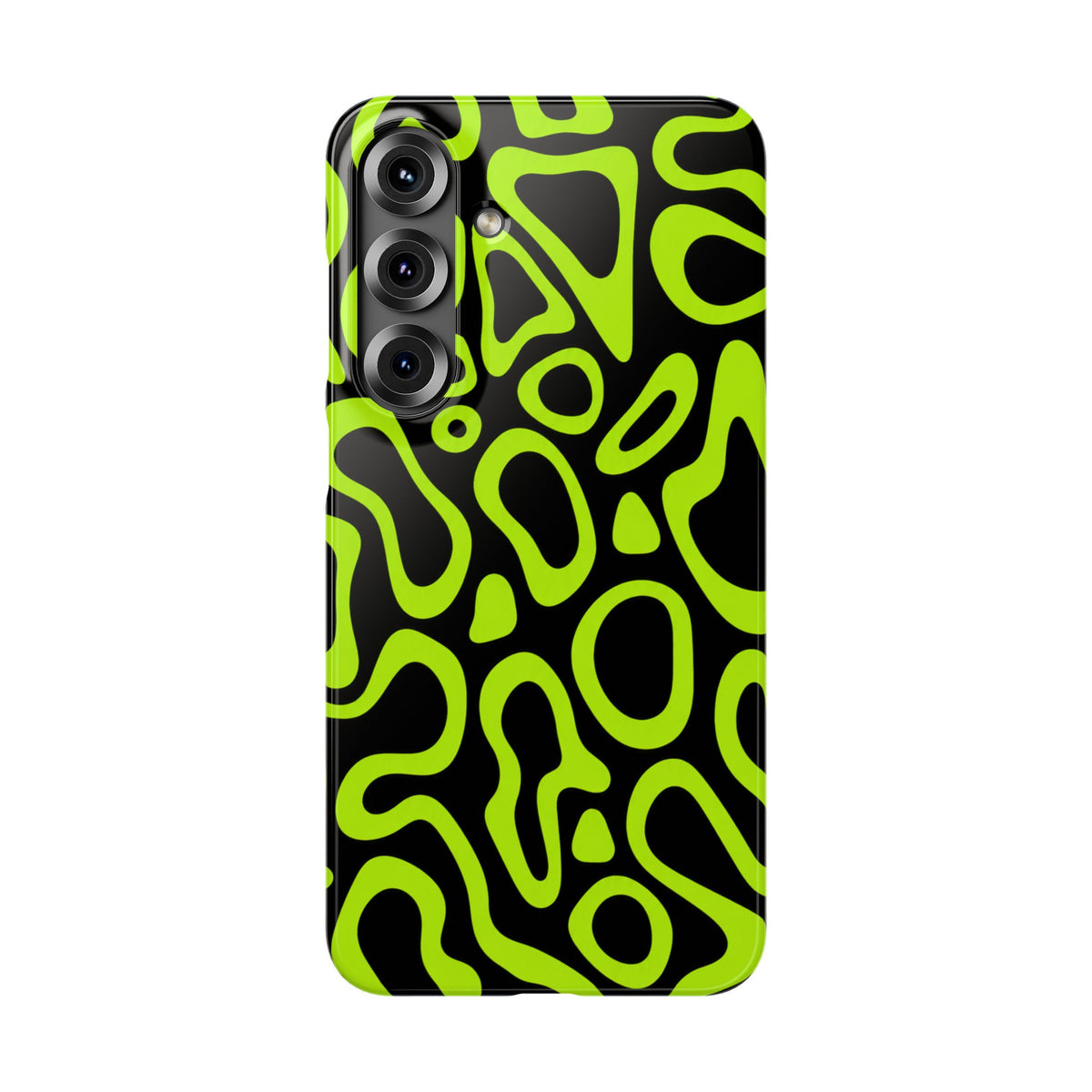 ZÖLD MINTÁS SAMSUNG IPHONE TOK