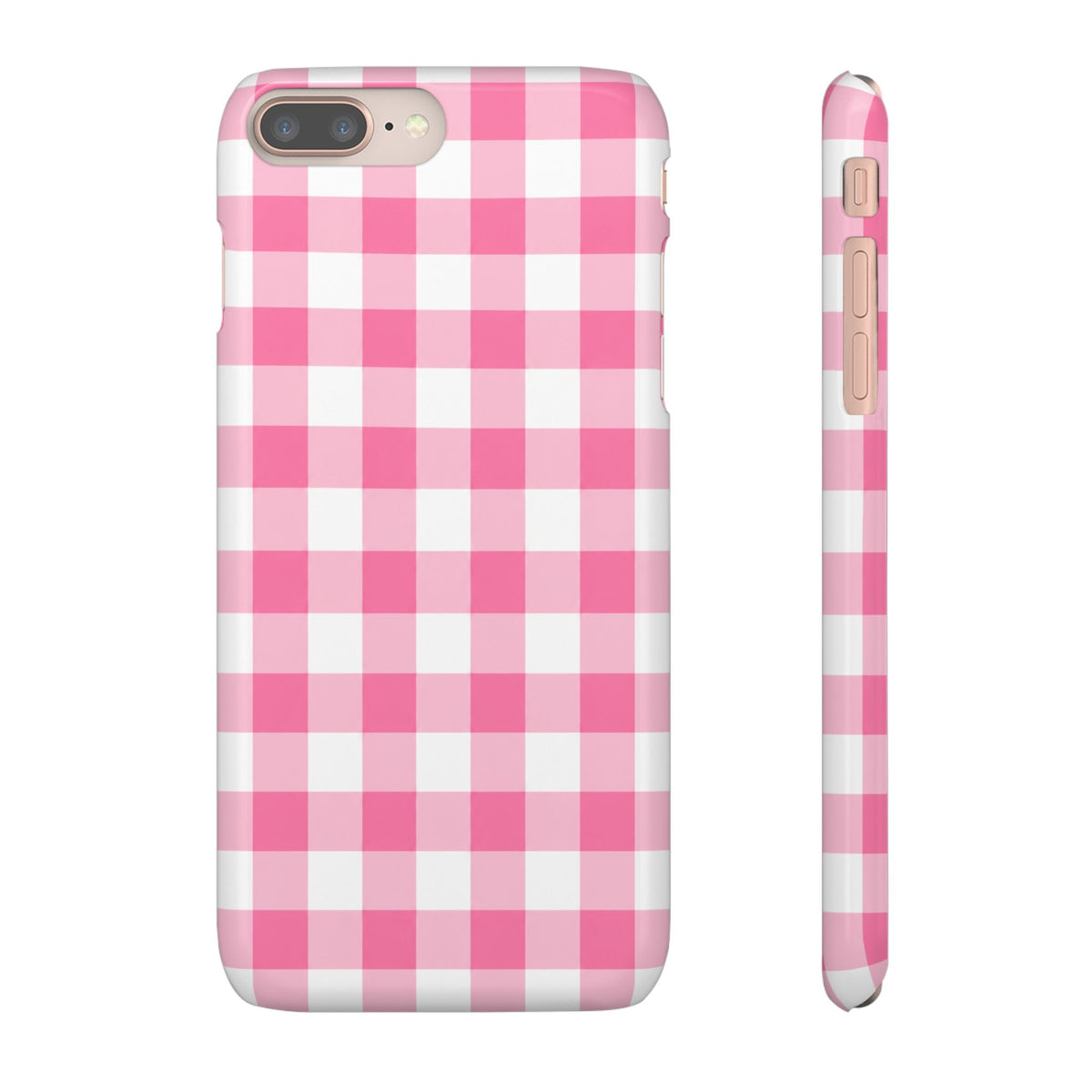 RÓZSASZIN KOCKÁS SAMSUNG IPHONE TOK