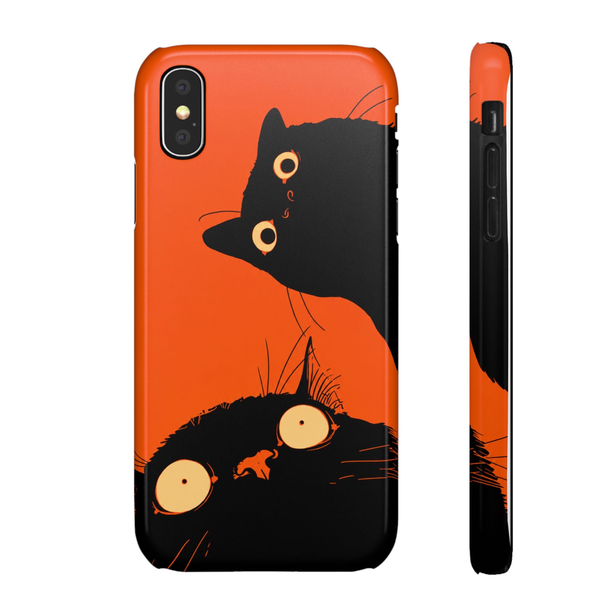 FEKETE MACSKÁK SAMSUNG IPHONE TOK