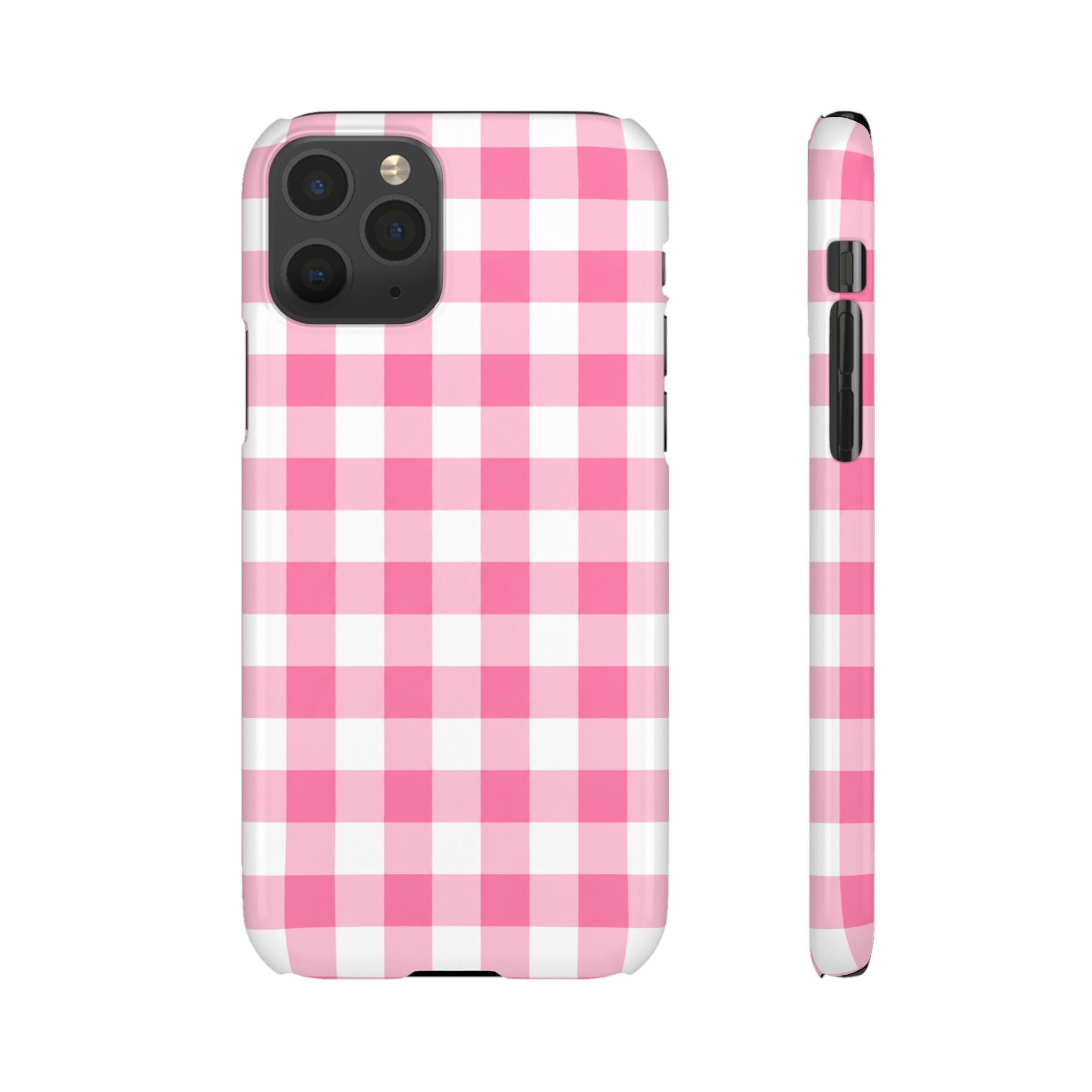 RÓZSASZIN KOCKÁS SAMSUNG IPHONE TOK