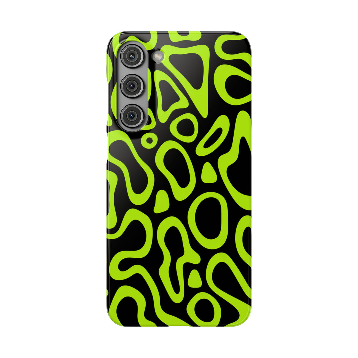 ZÖLD MINTÁS SAMSUNG IPHONE TOK