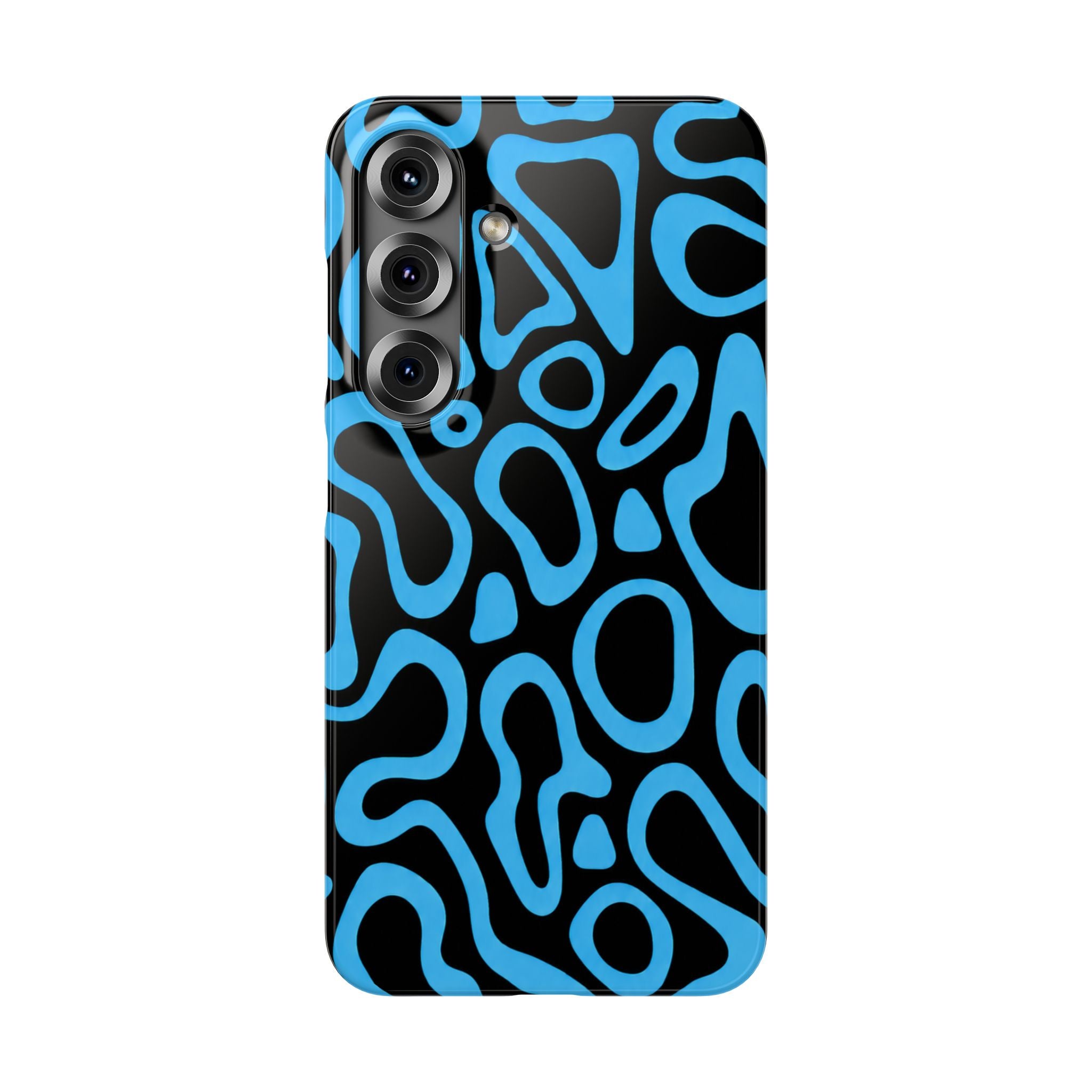 KÉK MINTÁS SAMSUNG IPHONE TOK