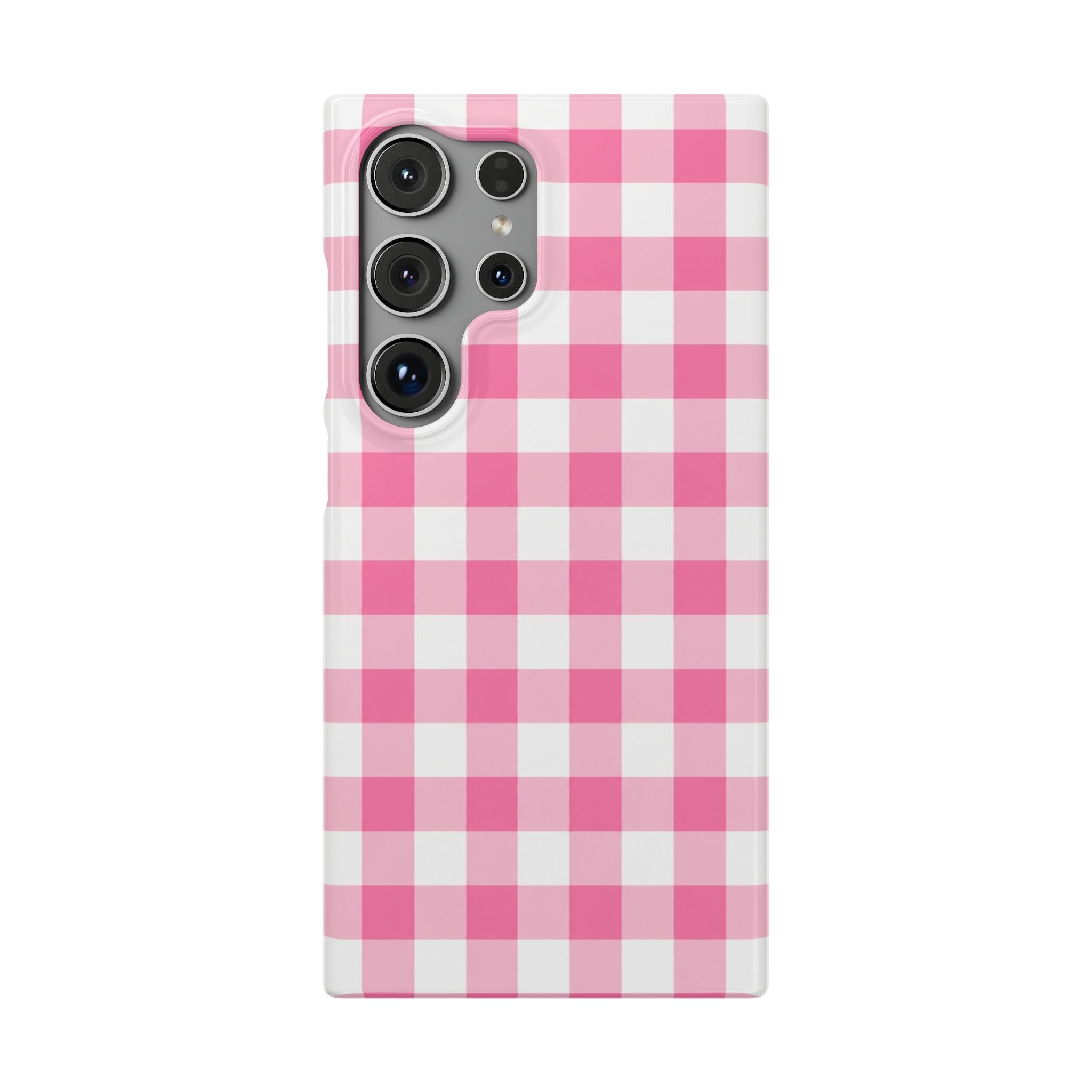 RÓZSASZIN KOCKÁS SAMSUNG IPHONE TOK