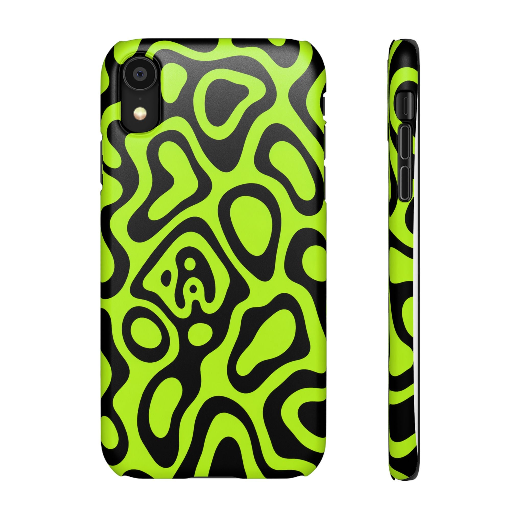 ZÖLD MINTÁS SAMSUNG IPHONE TOK