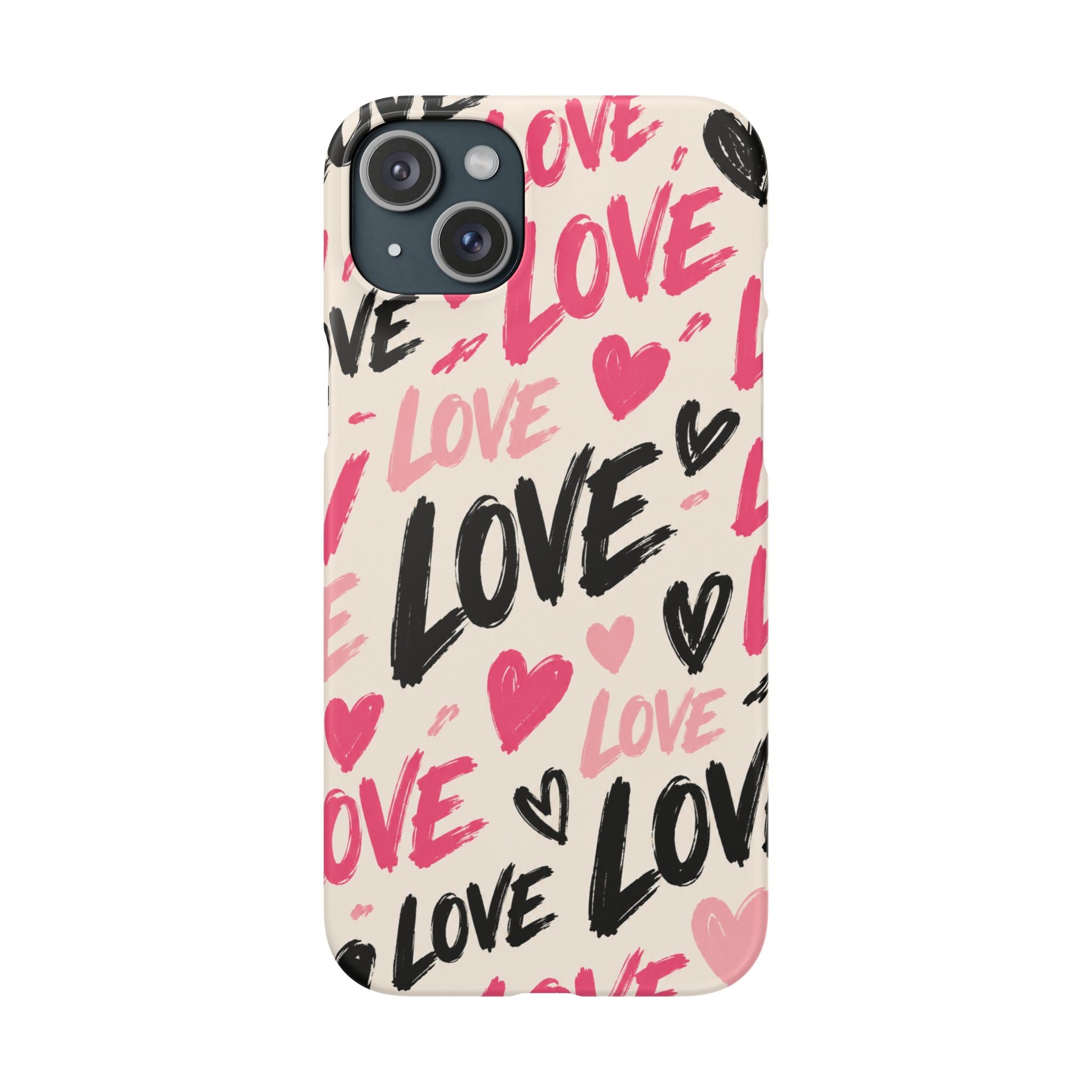 LOVE MINTÁS IPHONE TOK