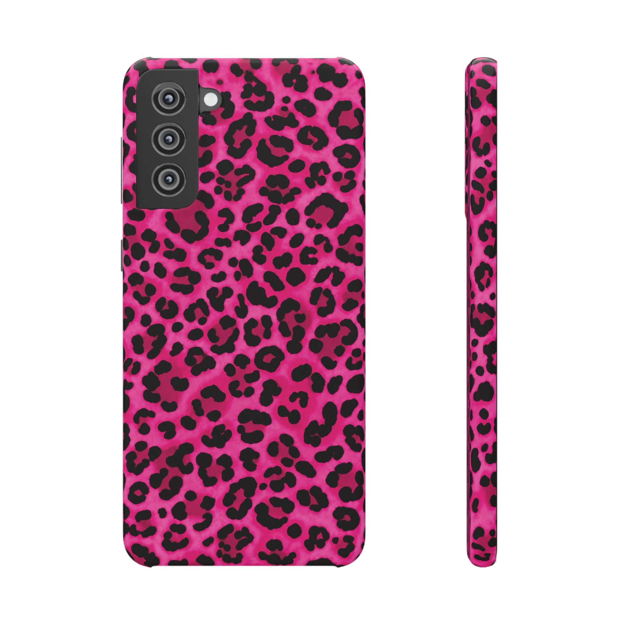 RÓZSASZIN LEOPÁRD SAMSUNG IPHONE TOK