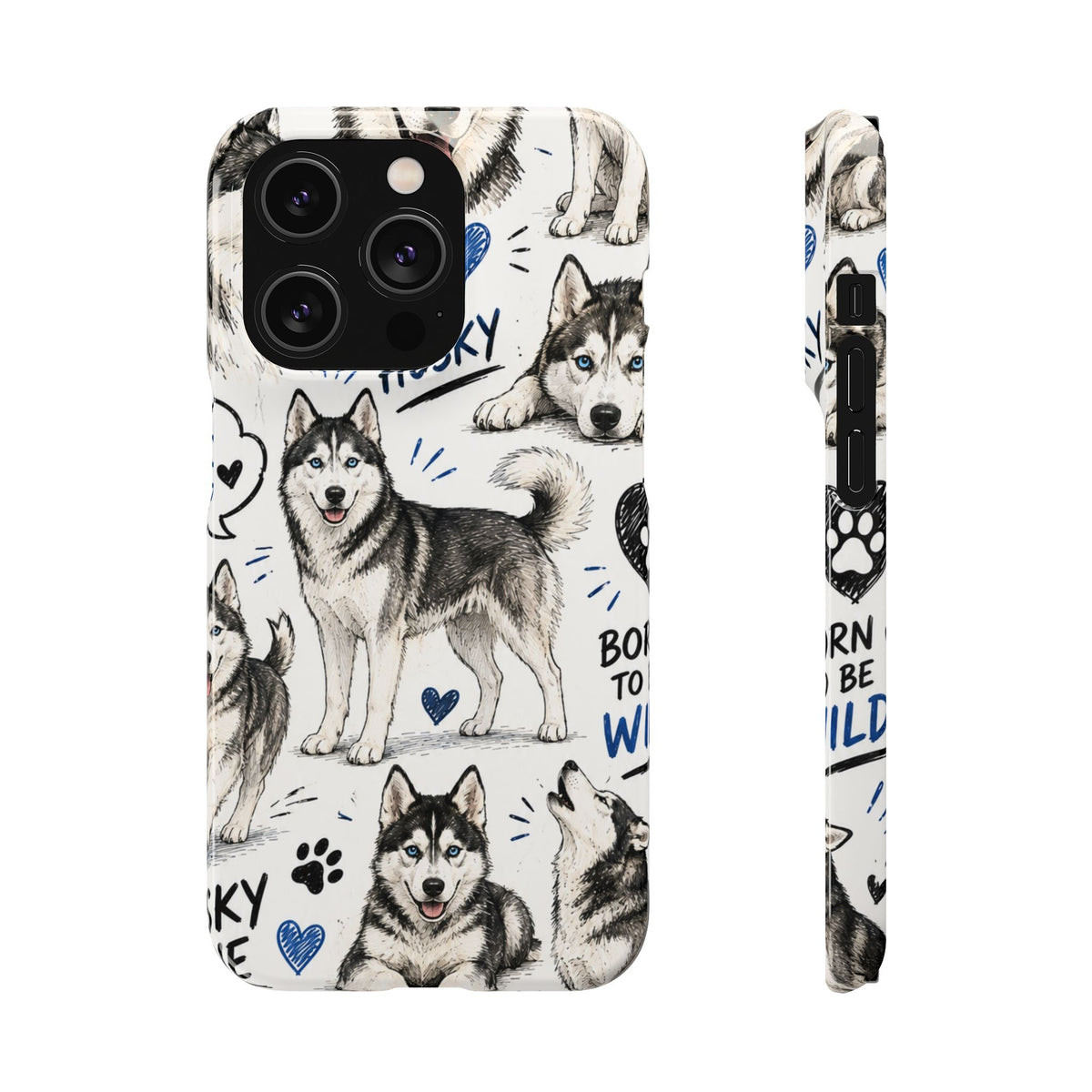 HUSKY MINTÁS IPHONE TOK