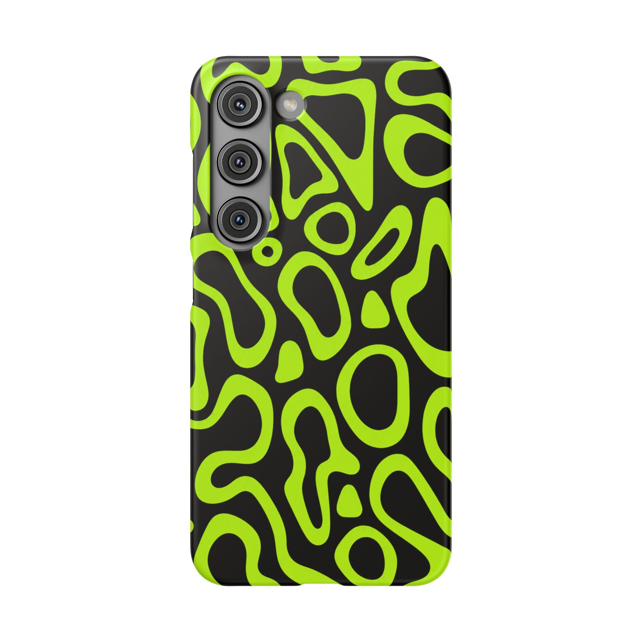 ZÖLD MINTÁS SAMSUNG IPHONE TOK